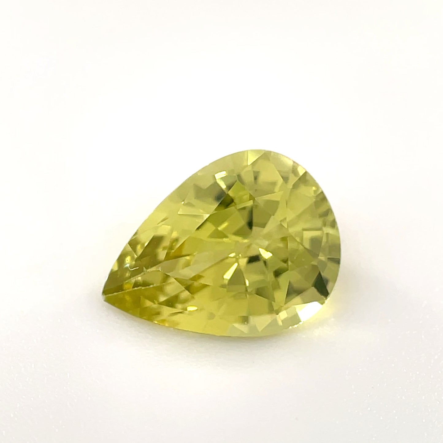 PG1-47G-15-43 Chrysoberyl 7.0 x 9.4 MM Pear 1.85cts