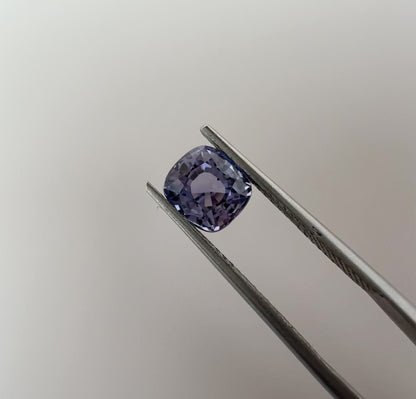 PG-16-85 Tanzanite 6.1 x 6.7 MM Cushion 1.66cts
