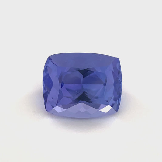 PG-243-45-1 Tanzanite 6.8 x 8.3 MM Cushion 2.28cts