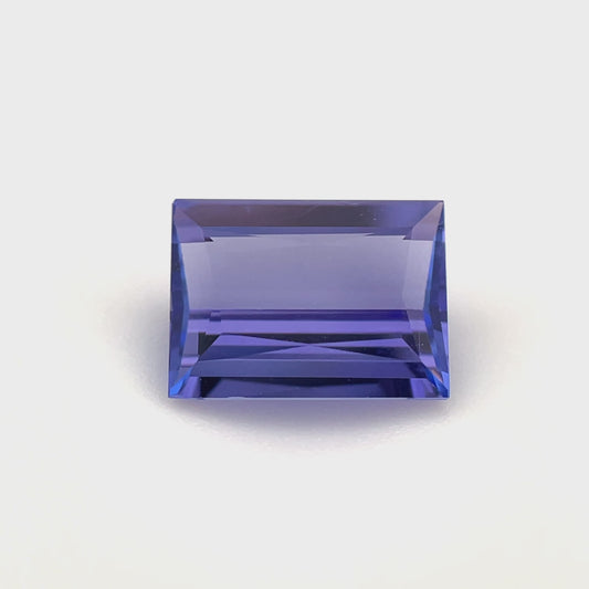 PG-243-49-1 Tanzanite 6.6 x 9 MM Baguette 2.03cts