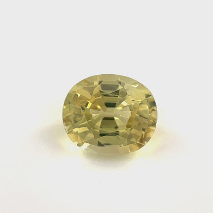 PG-187-432-MJ Chrysoberyl 5.7 x 7.8 MM Oval 1.34cts