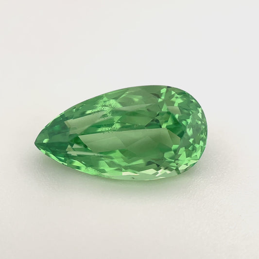 PG-148-14-1 Tsavorite 7.6 x 13.8 MM Pear 5.26cts