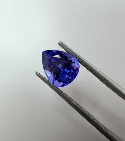 PG-AMT3-54 Tanzanite 7.7 x 9.1 MM Pear 2.26cts