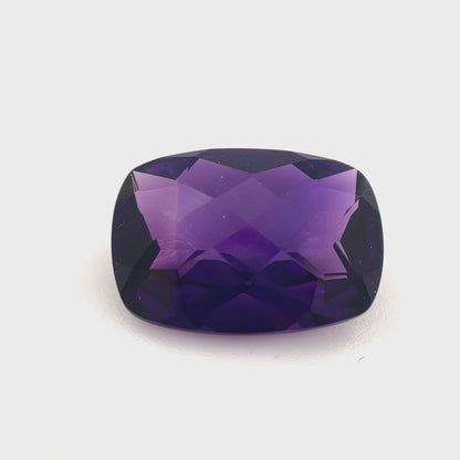 PG-PG1-6-SO Amethyst 10.1 x 14.1 MM Cushion 5.38cts