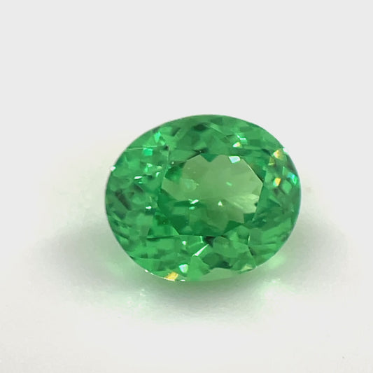 PG-296-45-1 Tsavorite 5.5 x 6.5 MM Oval 1.15cts