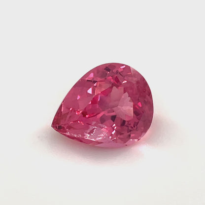 PG-315-58-1 Mahenge Spinel 6 x 7.5 MM Pear 1.28cts