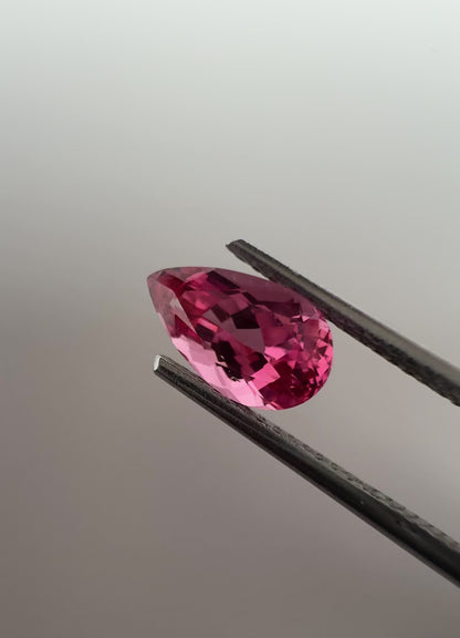 PG-292-10-2 Mahenge Spinel 5 x 8.6 MM Pear 1.16cts