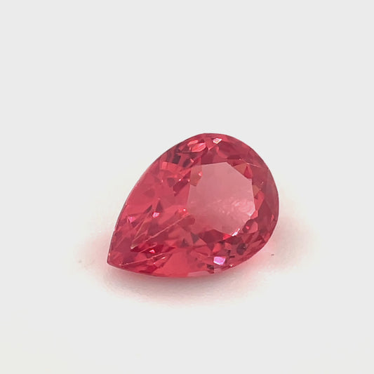 PG-GMS-3 Mahenge Spinel 5.5 x 7.6 MM Pear 1.02cts