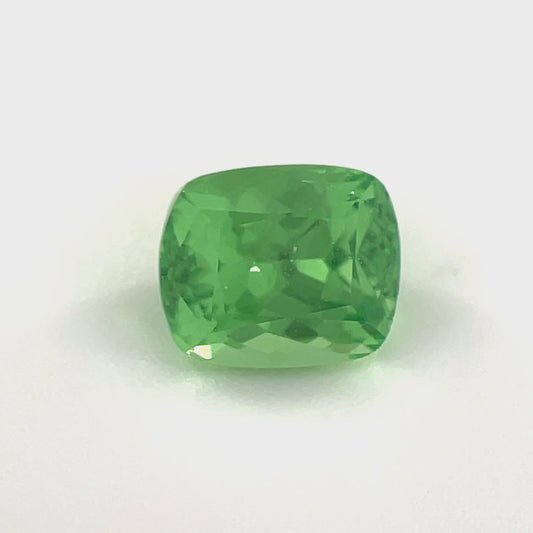 PG-312-57-1 Tsavorite 5 x 6.1 MM Cushion 1.04cts
