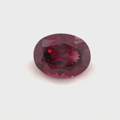 PG-36-21-11-2 Rhodolite Garnet 8.3 x 10.8 MM Oval 4.39cts