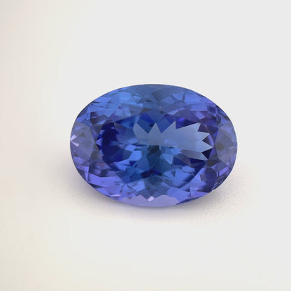 PG-302-31-1 Tanzanite 9.1 x 12.3 MM Oval