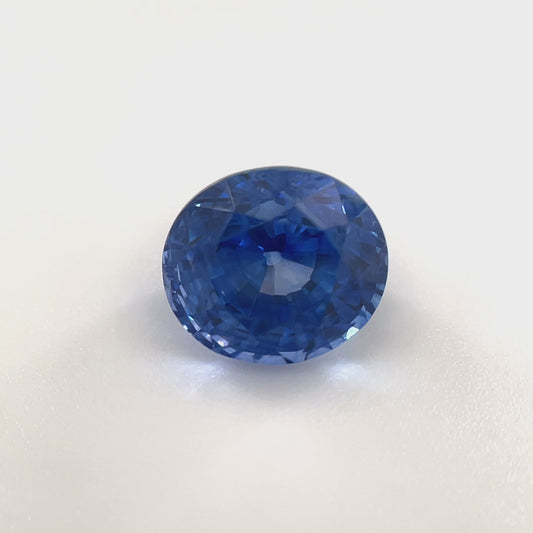 PG-BSABS-7 Blue Sapphire 6.9 x 8.8 MM Oval