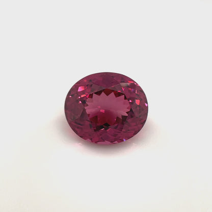 PG-213-66 Rhodolite Garnet 8.5 x 9.8 MM Oval 4.14cts