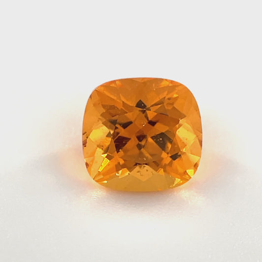 PG-T804-1 Spessartite 5.8 x 6.1 MM Cushion 1.28cts