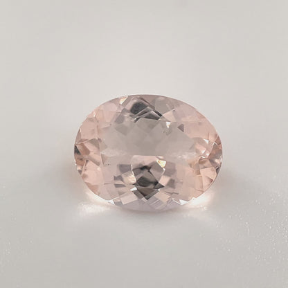 PG-283-65-MN Morganite 7 x 8.9 MM Oval 3.24cts
