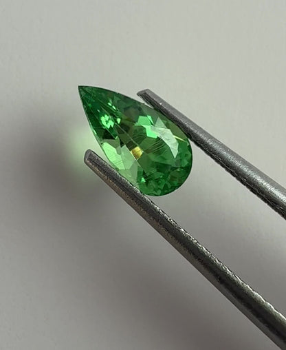 PG-310-70-1 Tsavorite 4.4 x 8.4 MM Pear 1.05cts