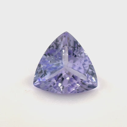 PG-FTZBS-29 Fancy Tanzanite 7.44 MM Trilliant 1.43cts