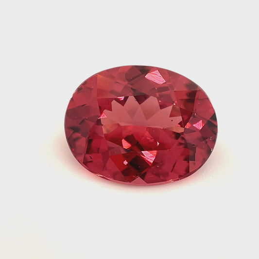 PG-BP1-5 Malaya Garnet 8.7 x 11 MM Oval 3.48cts
