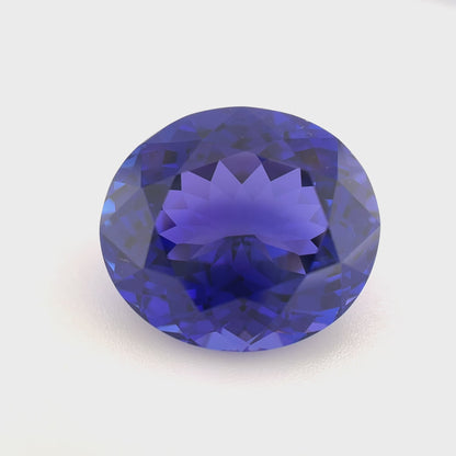 PG-T802-66 Tanzanite 12.4 x 14.1 MM Oval