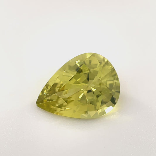 PG1-47G-15-43 Chrysoberyl 7.0 x 9.4 MM Pear 1.85cts