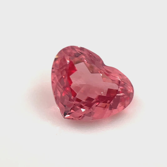PG-156-32 Mahenge Spinel 6.4 x 7.7 MM Heart 1.35cts