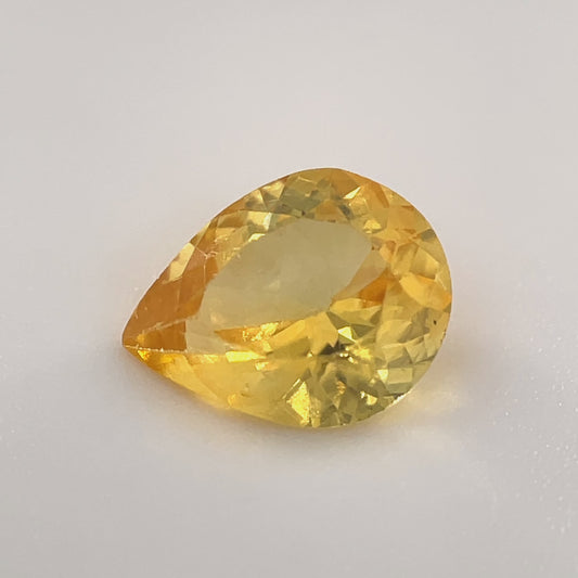 PG-YSABS-44 Yellow Sapphire 6.8 x 8.8 MM Pear