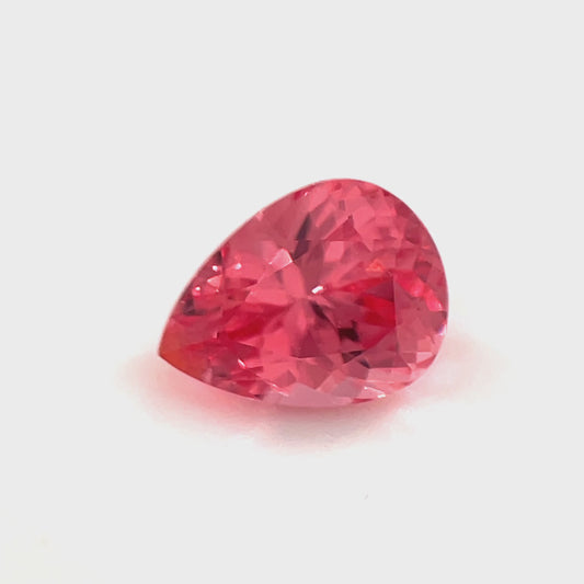 PG-HKAB-13 Mahenge Spinel 5.6 x 7.4 MM Pear 1.22cts
