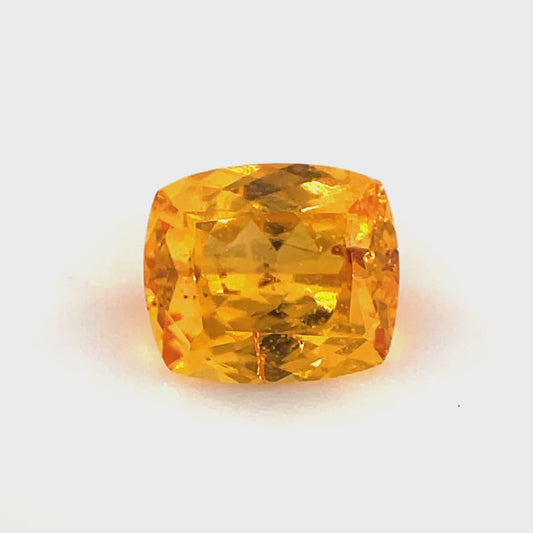 PG-180-12-2 Spessartite 5.4 x 6.3 MM Cushion 1cts