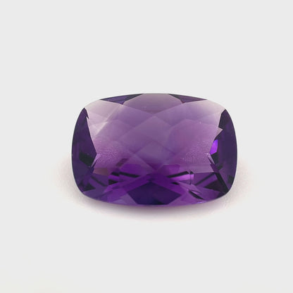 PG-PG1-5-SO Amethyst 9.9 x 14.1 MM Cushion 4.94cts