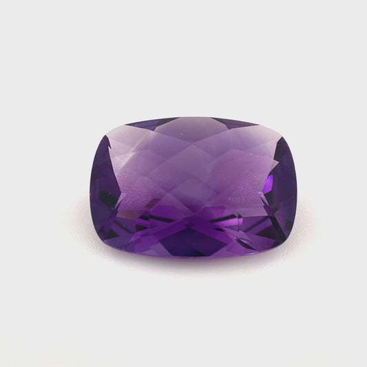 PG-PG1-5-SO Amethyst 9.9 x 14.1 MM Cushion 4.94cts