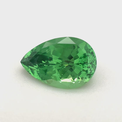PG-AM8-3 Tsavorite 8.5 x 12.8 MM Pear 4.67cts