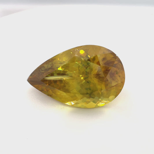 PG-RC1-4-WO Madagascar Sphene 12 x 18.5 MM Pear 11.71cts