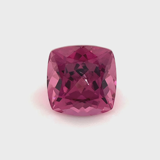 PG-263-102 Malaya Garnet 7.3 x 7.6 MM Cushion 2.47cts