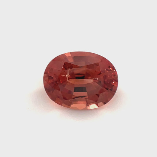 PG-BSPBS-13 Burmese Spinel 6 x 7.1 MM Oval 1.24cts
