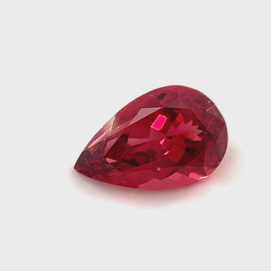 PG-209-15-2 Mahenge Spinel 5.2 x 8 MM Pear 1.09cts