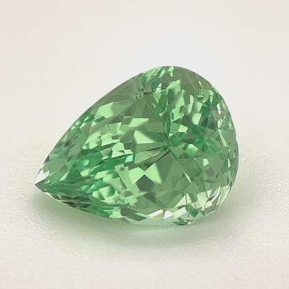 PG-319-2-16 Merelani Mint Garnet 6.7 x 8.6 MM Pear