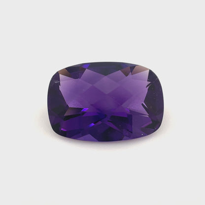 PG-PG1-4-SO Amethyst 9.9 x 14 MM Cushion 4.68cts