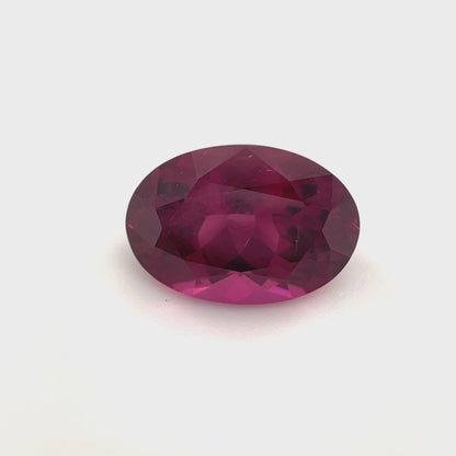 PG-121-35 Rhodolite Garnet 7.8 x 11.4 MM Oval 3.85cts