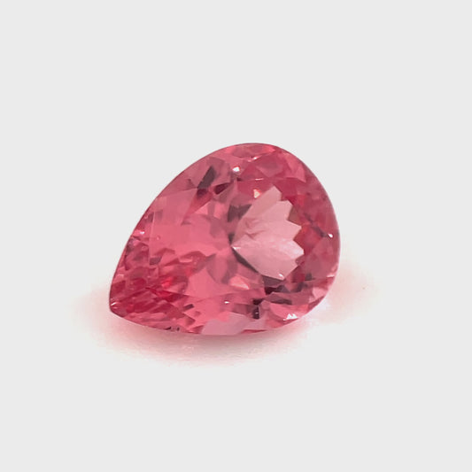 PG-307-2-1 Mahenge Spinel 5.6 x 7.4 MM Pear 1.05cts