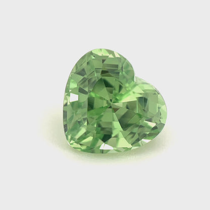 PG-MMGBS-110 Mint Garnet 8 x 8.6 MM Heart
