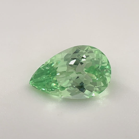 PG-166-82 Merelani Mint Garnet 5.9 x 9 MM Pear 1.4cts