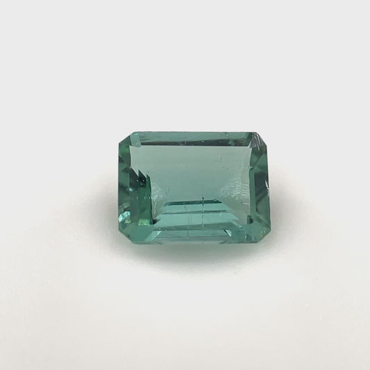 PG-JLP1-108-WOX Tourmaline 5.9 x 7.8 MM Emerald Cut 1.45cts