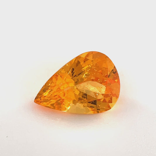 PG-R-15-A1 Spessartite 5.7 x 7.9 MM Pear 1.13cts