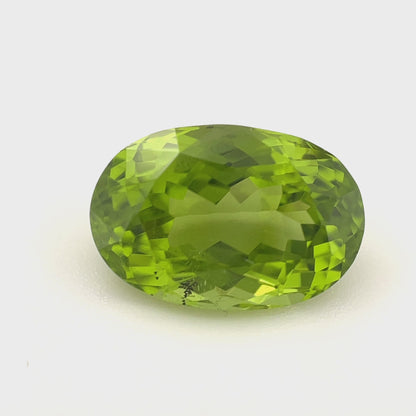 PG-RG2-4-VO-1 Burmese Peridot 8 x 12.3 MM Oval 4.86cts