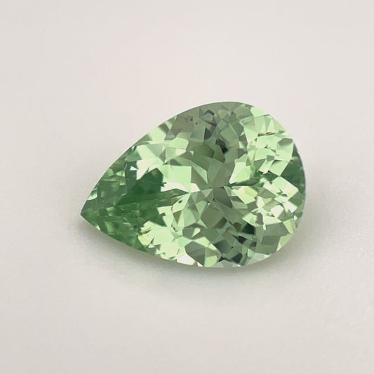 PG-108-15-2 Merelani Mint Garnet 6.6 x 9.1 MM Pear