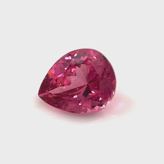 PG-HKAB-30 Mahenge Spinel 5.9 x 7.2 MM Pear 1.09cts