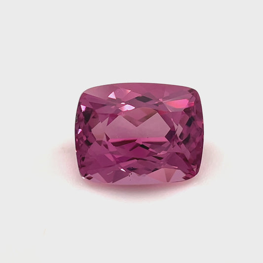 PG-298-17-1 Malaya Garnet 6.5 x 8.2 MM Cushion 2.39cts