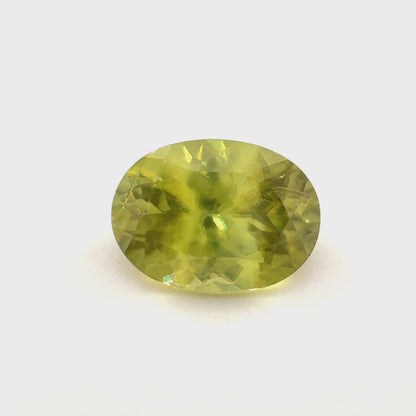 PG-PCZS-16-WO Sphene 8.6 x 11.6 MM Oval 4.08cts