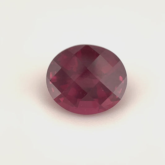 PG-139-25-MJX Rhodolite Garnet 7.2 x 8.4 MM Oval