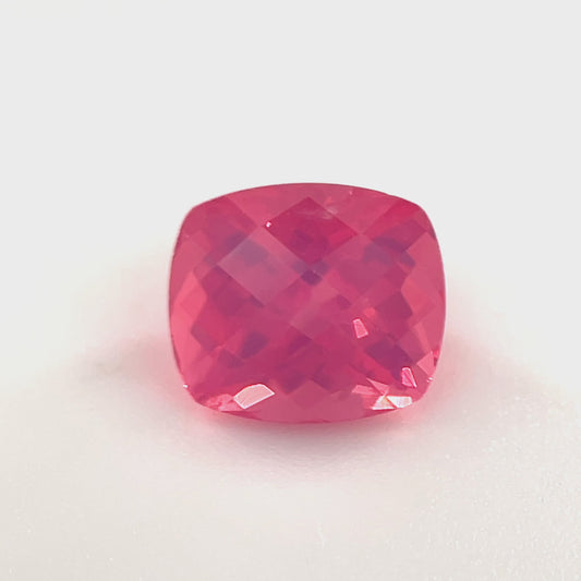 PG-SPBS-98 Mahenge Spinel 6.4 x 7.3 MM Cushion 1.54cts